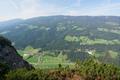 Ausblick in die gegen�berliegenden Salzburger Schieferalpen ...