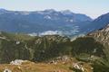 Stellenweise lagen ber den Tlern des Berchtesgadener Landes noch Nebelfetzen.