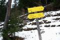 ... zur markierten Wanderroute vom Gleinkersee auf den Seespitz fhrt. In Anbetracht der fortgeschrittenen Stunde lassen wir dieses 2. Gipfelziel heute aber aus.