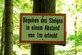 Der Steig ist auch meist sehr einfach. Im Bereich der Wrschachklamm, die wir nun erreicht haben, kann der Holzsteg stellenweise etwas rutschig sein.