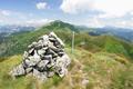 Der Speikkogel kann gleich mit 2 groen Steinmandln ...
