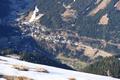 Unten im Tal erreicht die Sonne allmhlich Bad Gastein.