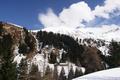 Blick zur Winkleralm - darber das Schafdach.