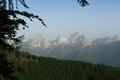 ... mit an und fr sich sehr faszinierendem Ausblick auf Spitzmauer und Groen Priel. Wenn da nur nicht der Dunst (oder Saharastaub) wre.