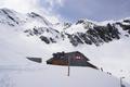 Unser Tourenziel ist erreicht. Die Keinprechthtte in 1.872 Meter Hhe.