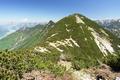 ... und weiter rechts - die Hohe Schrott.