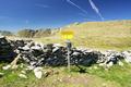 ... zurck zum markierten Wanderweg in die Schimpelscharte.