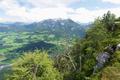 Blick nach Osten ber Spital am Pyhrn zum Bosruck ...