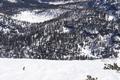 Deutlich erkenne ich die Htten der Landfriedalm unter mir (rechts unten).