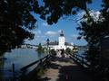 Abstecher zum Seeschlo� Ort am Traunsee, wo Hochzeiten fast im Stundentakt abgwickelt werden.