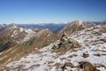 Beim Steinmandl auf der Hochleitenspitze.