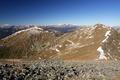 Blick zurck auf Lrchkogel (links) und Amachkogel.
