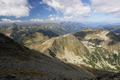 In Bildmitte der Schrimpfkogel, den ich heute bereits einmal berschritten habe, und der mir am Weg zum Kerschkern (rechts hinten) neuerlich im Weg liegen wird.