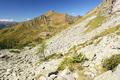 Der Wanderweg verluft sdlich um den Groen Griestein, in der Ferne mein nchstes Gipfelziel der Sonntagkogel.