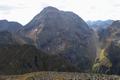 Mchtig ragt der Hochgolling - ebenfalls ein Tourenziel im heurigen Sommer - im Sdwesten in die Hhe. Am rechten Bildrand die sehr steil wirkende ...