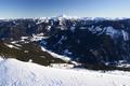 ... hat man auch einen schnen Ausblick zum Gumpeneck.