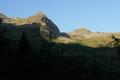 Hoch ber mir - auf der Schafkarspitze (links) ...
