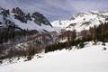 Von der freien Wiesenflche nahe der Kochalm-Jagdhtte halten wir uns nun nordwestwrts.