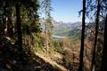 ... und wieder einmal der Tiefblick zum Offensee.