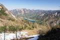 Und noch einmal ein herrlicher Tiefblick zum Offensee ...