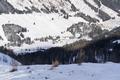 Tiefblick zur Keinreiteralm ...