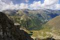 Rechts hinten die Hochwildstelle und unter uns ...