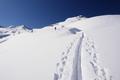 Spuren im Schnee