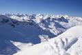 Gipfelblick nach Westen
