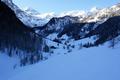 Blick in das hintere Marbachtal.