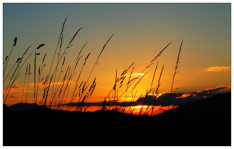 Sonnenaufgang am Mitterberg