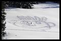 Spurarbeit mit Schneeschuhen im Tiefschnee