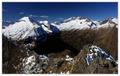 Blick vom Hochgang auf Schöneck und Deichselspitze