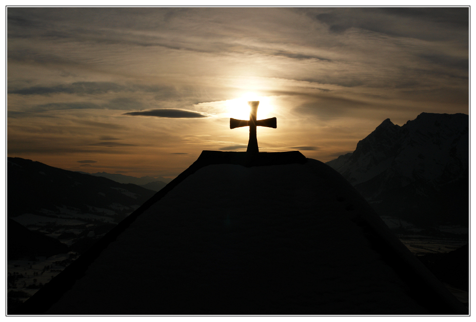 Stalingradkapelle oberhalb von Aigen im Ennstal