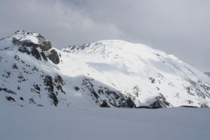 Blick von der Bockhartscharte auf den Silberpfennig