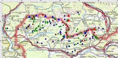 Gipfelziele im Toten Gebirge