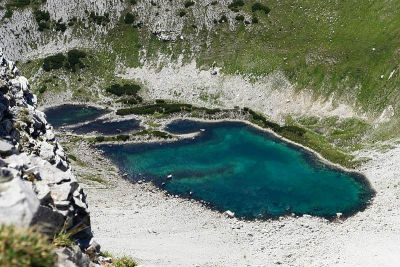 Der Blausee im Sommer