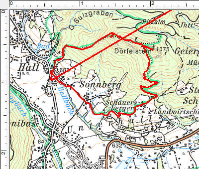 Die Rundtour über den Dörfelstein (im Uhrzeigersinn)