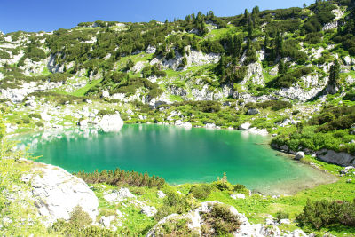 Dreibrüdersee - Herrliches Kleinod in der Karstlandschaft