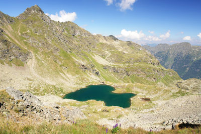 Tiefblick zum Wildkarsee