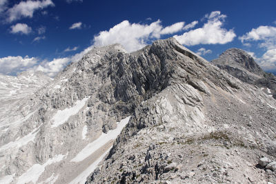 Von Südwesten: Blick von der Feuertalscharte