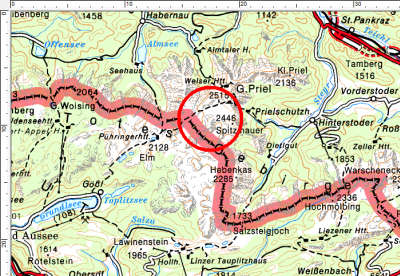 Das Tourengebiet Temlberg in Oberösterreich