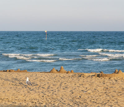 Beachtenswerte Bauwerke am Sandstrand