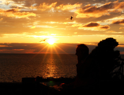 Sonnenuntergang in Rovinj