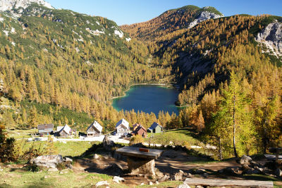 Tiefblick über den Steirersee