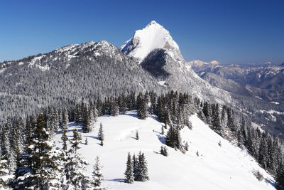 Herrlicher Ausblick zum Lugauer