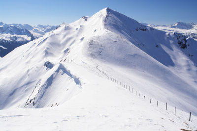 Übergang vom Frauenkogel zum Gamskarkogel