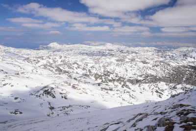 Blick über das Hochplateau "Auf dem Stein"