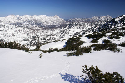 Weitläufiges und einsames Hochplateau am Toten Gebirge