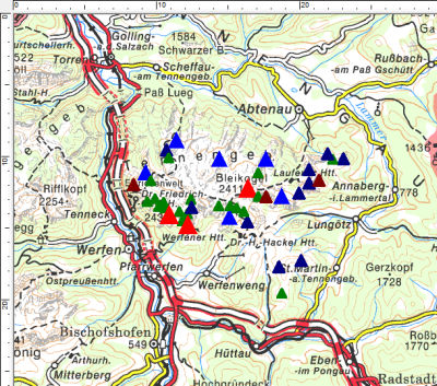 Wandergipfel im Tennengebirge