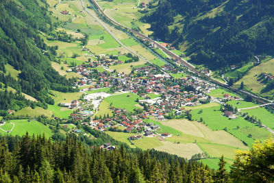 Abstieg zurück ins Tal nach Dorfgastein